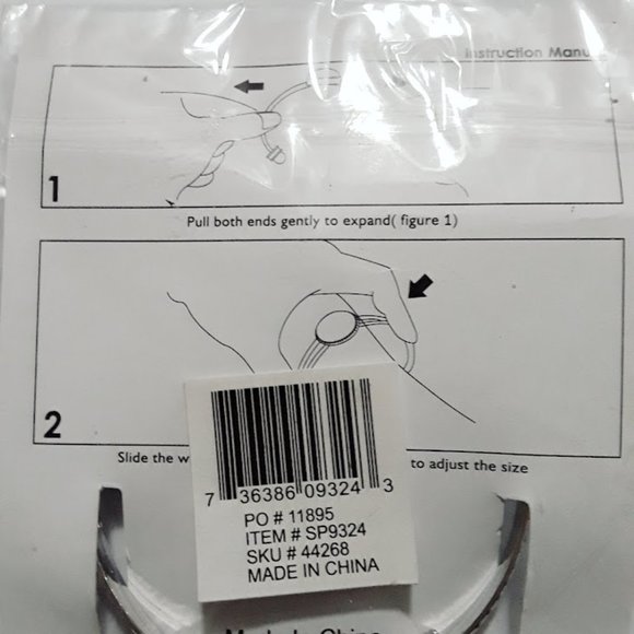 đź›’3 for $15 Sale!! Red Velvet Bijoux Genuine Cape Amethyst Stone Open Bracelet - Picture 4 of 4